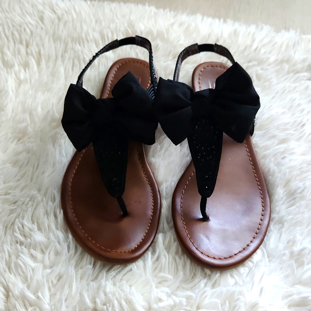 Material Girl flat sandals